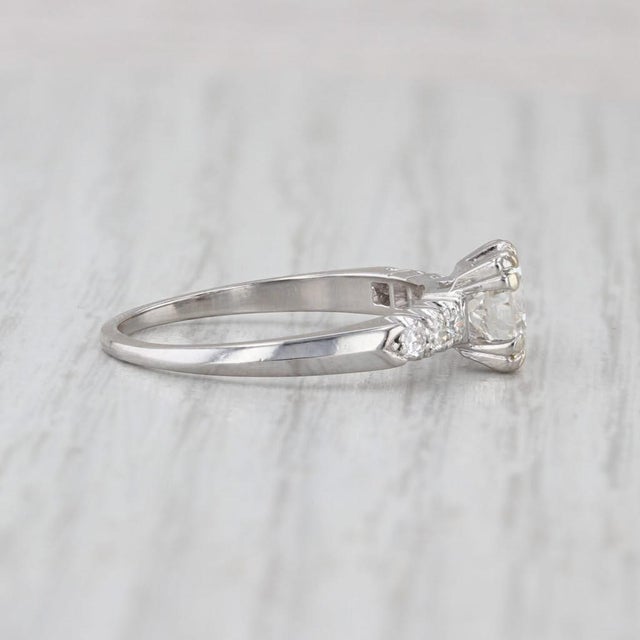 Gemstone Information: - Natural Diamond - Carats - 0.95ct Cut - Transitional Round Brilliant Color - I Clarity - VS2 -...