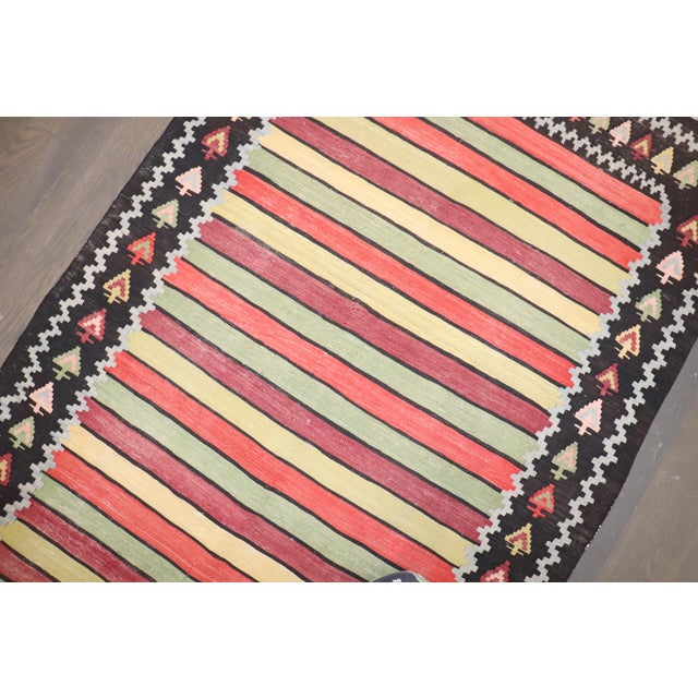 Antique Kilim, 3'3'' X 6'5'' For Sale In New York - Image 6 of 8