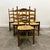 Wood French Oak Farmhouse Country Dining Chairs Wit Rush Seating, Set of 6 For Sale - Image 7 of 7