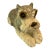 Vintage Schnauzer Dog Sandicast Artist Signed For Sale