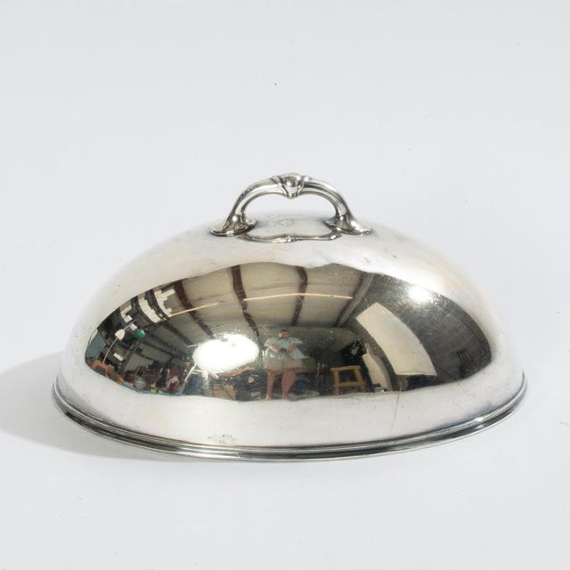 Mid 20th Century Silver Soldered Food Dome For Sale - Image 4 of 8