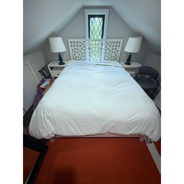 Moroccan Lattice Bed (Queen) For Sale - Image 10 of 16