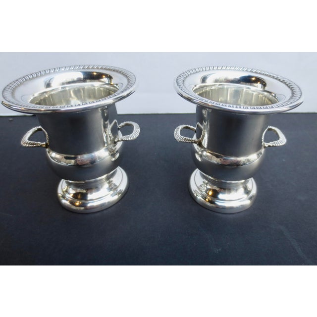Sterling Silver Classic Urn ToothPick Holders-Pair of 2 --3.75 Dwt. For Sale - Image 4 of 4
