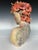 "Posey", a Handcrafted Clay Sculpture of a Woman and Flowers For Sale In Boston - Image 6 of 6