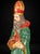 Mid 18th Century Peruvian Colonial Artist, Polychromed Sculpture of Saint Urban I, 1750, Wood For Sale - Image 5 of 9