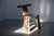 Primitive Elm T Tripod Side Chair, Denmark, 1970s For Sale - Image 11 of 18