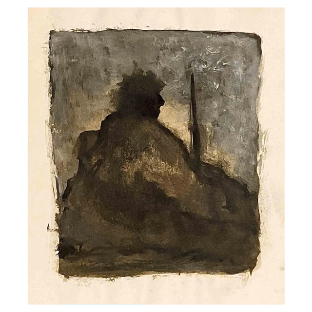 David Euler, Autumn Thoughts, Gouache, 1987 For Sale