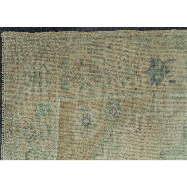 Early 21st Century Turkish Vintage Rug 4'2" x 7'9" #20814 For Sale - Image 5 of 8