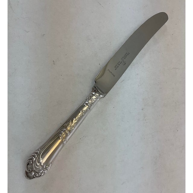 1980s 1980s Silver Dinner Knife, La Regence For Sale - Image 5 of 10