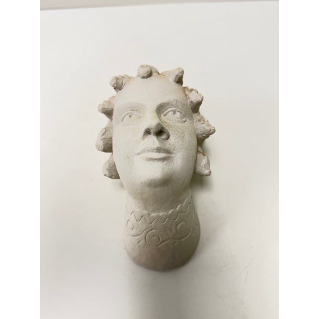 Vintage Plaster Reproductions of 4 Heads From the Wawel Collection, Poland - Set of 4 For Sale - Image 4 of 17