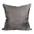 The House of Scalamandré Strie Velvet Pillow, Seal For Sale