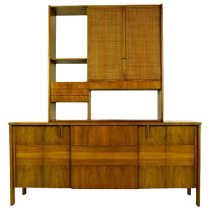 Dale Ford Walnut and Cane Sideboard by John Widdicomb