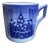 Vintage 1983 Royal Copenhagen Christmas Mug For Sale