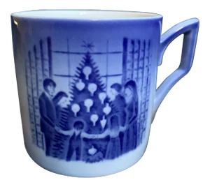 Vintage 1983 Royal Copenhagen Christmas Mug