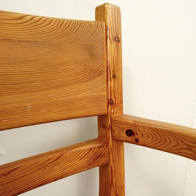 Wood Danish Pine Dining Chairs with Rope Seat, 1980s, Set of 8 For Sale - Image 7 of 11