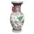 A tall chinoiserie famille rose ceramic vase. This piece is very tall and could be used as a floor vase, or to decorate a...