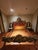 1990s Italian Hand-Carved Gilt Bed | Baroque / Rococo Style For Sale - Image 5 of 16