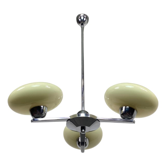 Functionalist Hanging Lamp, 1930s For Sale