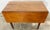 Farmhouse Vintage Solid Wood Early American Drop Leaf Table For Sale - Image 3 of 9