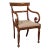 1800s Antique Georgian English Elbow Chair For Sale