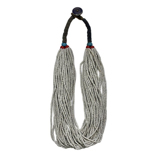 African Beaded Necklace For Sale