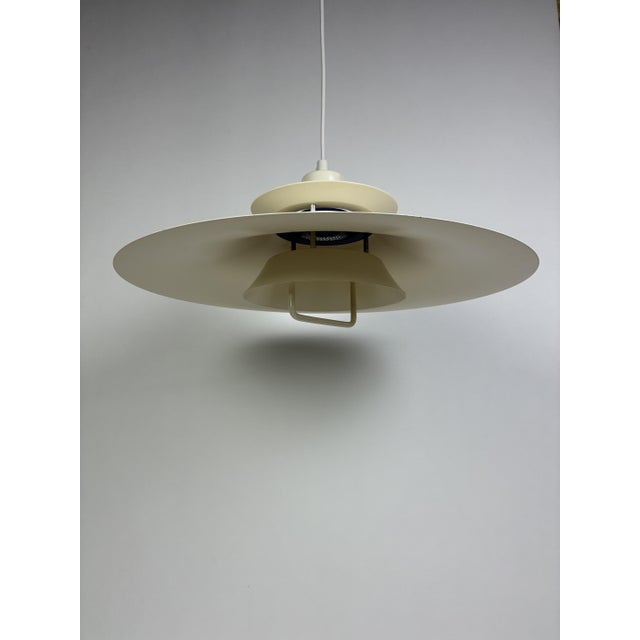Danish Pendant Lamp by Design Light, 1970s, in Very Good conditions. Designed 1970 to 1979 This piece has an attribution...