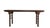 Crafted with traditional mortise and tenon joinery, this painting table features a wide, flush-panel top supported by...