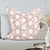 24 x 24 Demo Coral Pillow - Down Alternative Insert For Sale In Chicago - Image 6 of 8