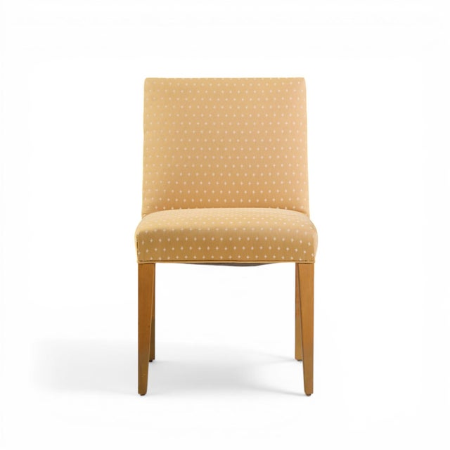 Mid 20th Century Edward Wormley for Dunbar Mid Century Bleached Mahogany Dining Chairs - Set of 6 For Sale - Image 5 of 10