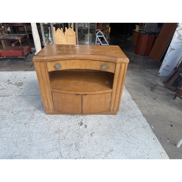 Brown Pair of Century Furniture Mackintosh Style Nightstands W/ an Edinburgh Finish For Sale - Image 8 of 9