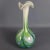 Modern Wavy Green and Blue Murano Glass Vase by Carlo Moretti, 1970s For Sale - Image 11 of 11