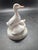 Vintage Aquincum Hungary Vintage Porcelain White Ducks Figurine For Sale - Image 4 of 5