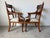 Wood Vintage Neoclassical George Jacob-Style Carved Wood Armchairs – A Pair For Sale - Image 7 of 16