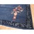 1920s Blue Floral Vase Design Antique Chinese Art Deco Rug 9' X 11'8" Carpet For Sale - Image 4 of 8
