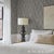 SAMPLE - Schumacher Noland Wallpaper In Carbon For Sale In New York - Image 6 of 6