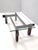 Walnut Coffee Table with Rectangular Glass Top, Italy, 1950s For Sale - Image 6 of 15
