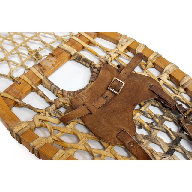 Snow Shoes Rustic Cabin Set T 42 X 12 X 1 For Sale - Image 6 of 10