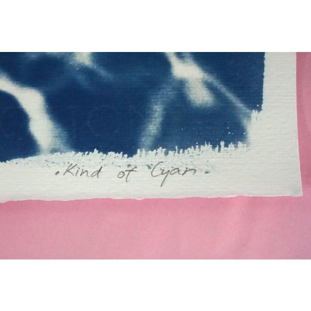 "Yosemite Blue Mountain" Geological Cyanotype on Watercolor Paper by Kind of Cyan For Sale - Image 12 of 13