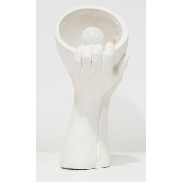 Sculpture Materials Richard Etts (B. 1941) Plaster Spot Light, Signed and Dtd. 1974 For Sale - Image 7 of 10