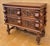 Wood Spanish Baroque Style Carved Walnut Chest of Drawers, 1940s For Sale - Image 7 of 12