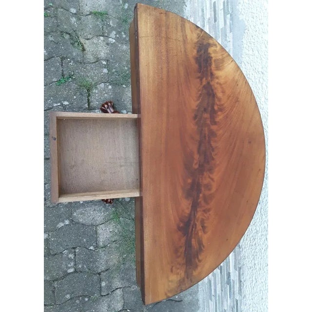 Antique German Gaming Table in Mahogany, 1860 For Sale - Image 6 of 10