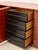 Mid 20th Century Vintage Italian High-Gloss Wood Three-Door Credenza For Sale - Image 5 of 12