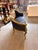 Vintage Rococo Loveseat Black & Beige Velvet 55W For Sale - Image 10 of 10