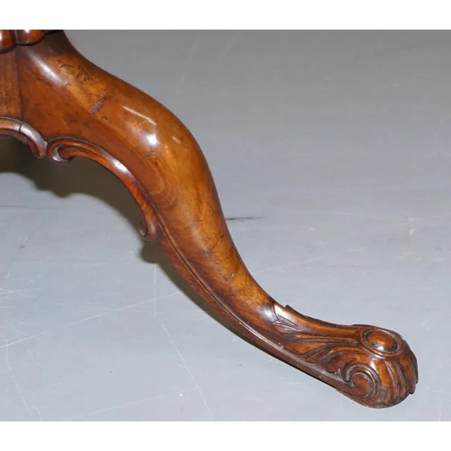 Metal Walnut Height Adjustable Fire Screen from Gillows of Lancaster, 1850s For Sale - Image 7 of 18