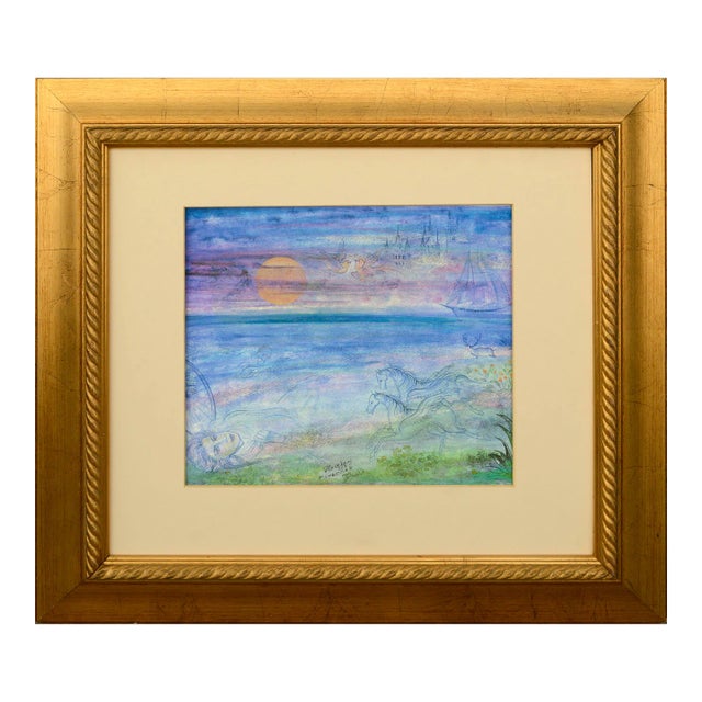 Dreamscape - Figural Abstract by Mohammad Hourian For Sale