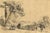 Tristram James Ellis, Rumeli Fortress, Istanbul, Turkey, 1888, Pen & Ink Drawing For Sale - Image 3 of 3