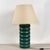 Vintage Italian Table Lamp in Green Ceramic, 1980s For Sale - Image 9 of 9