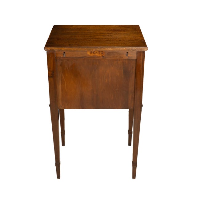 Mid 20th Century Charles P Limbert Arts & Crafts Oak Jewelry Chest Side Table Felt Lined Drawers For Sale - Image 13 of 16