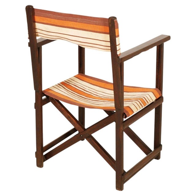 Hollywood Folding Chair by Carlo Hauner for Reguitti, 1970s For Sale - Image 3 of 8