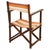 Hollywood Folding Chair by Carlo Hauner for Reguitti, 1970s For Sale - Image 3 of 8